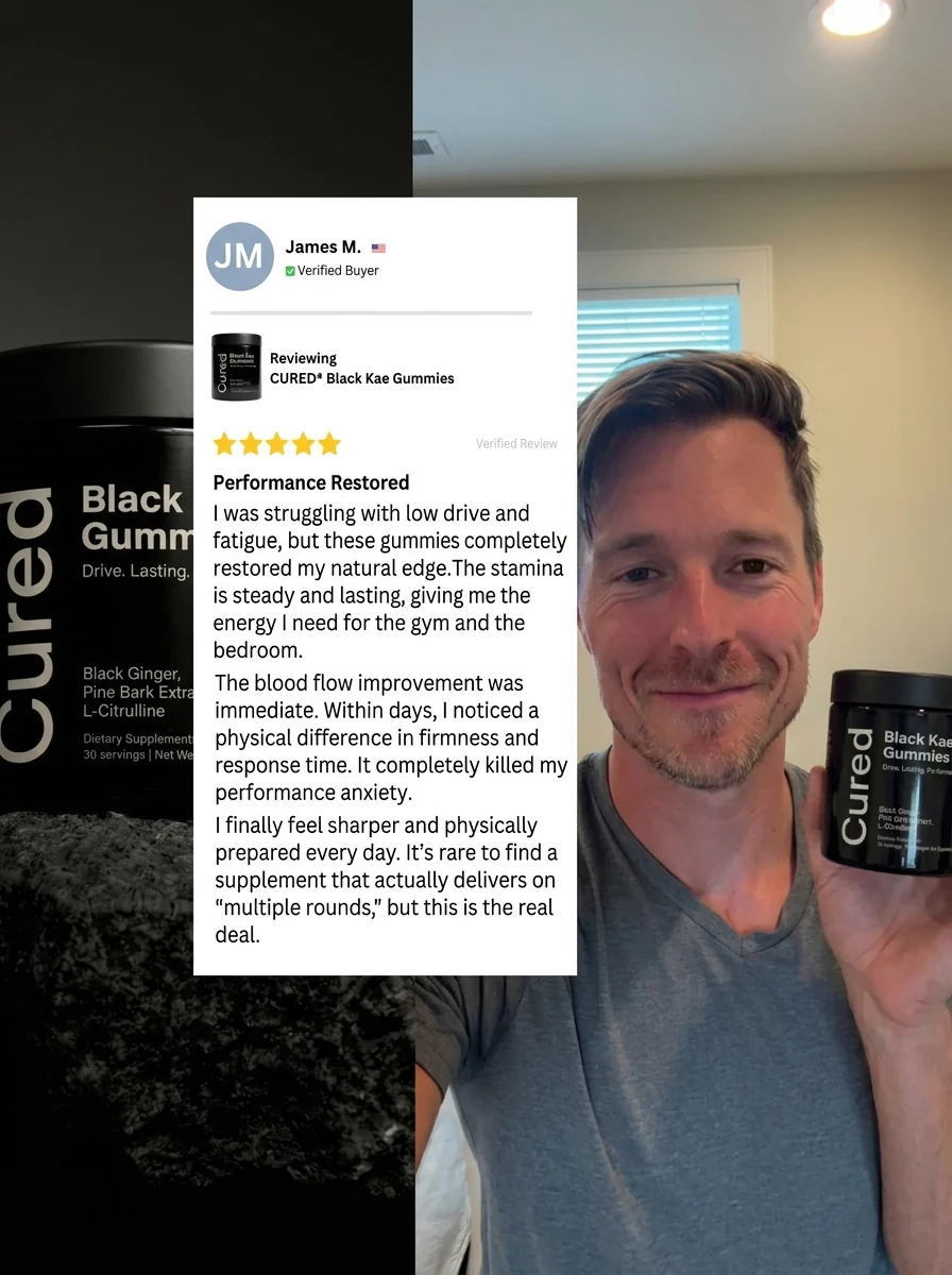 CURED® Black Kae Gummies - Image 5