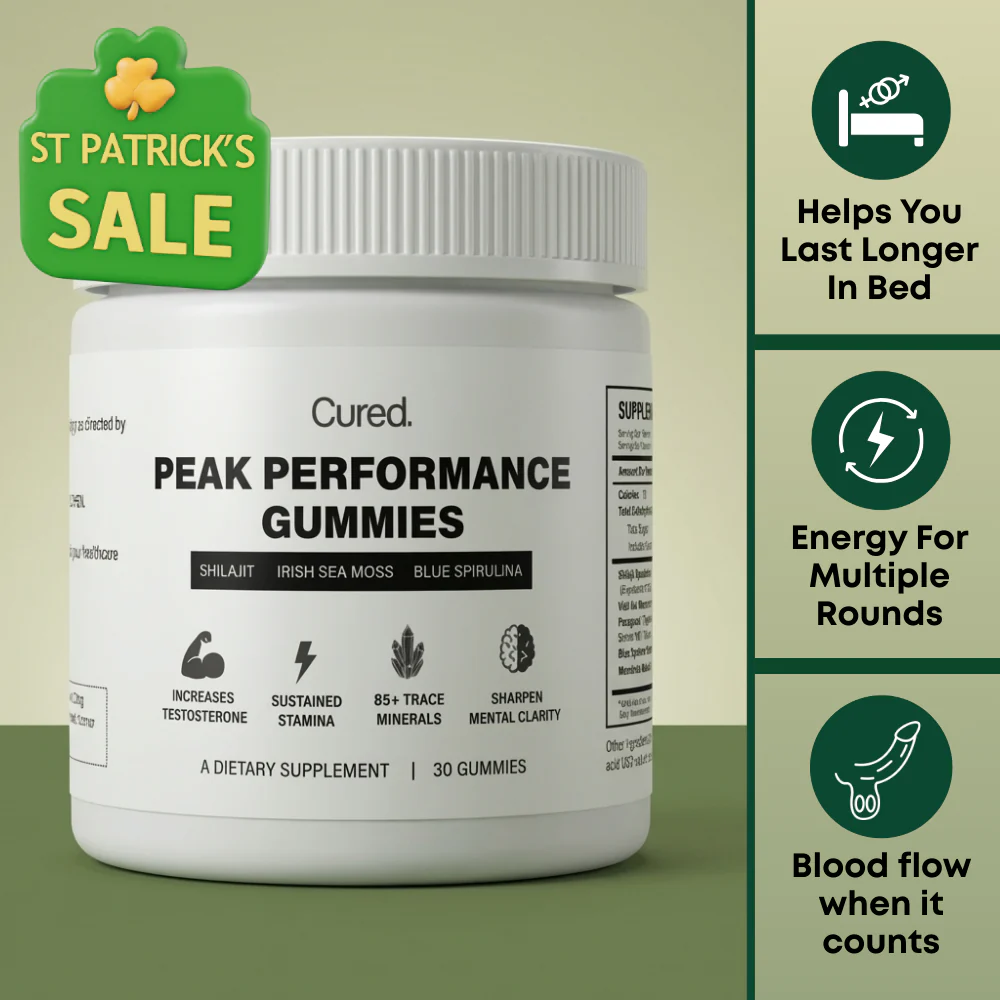 CURED® Peak Performance Gummies
