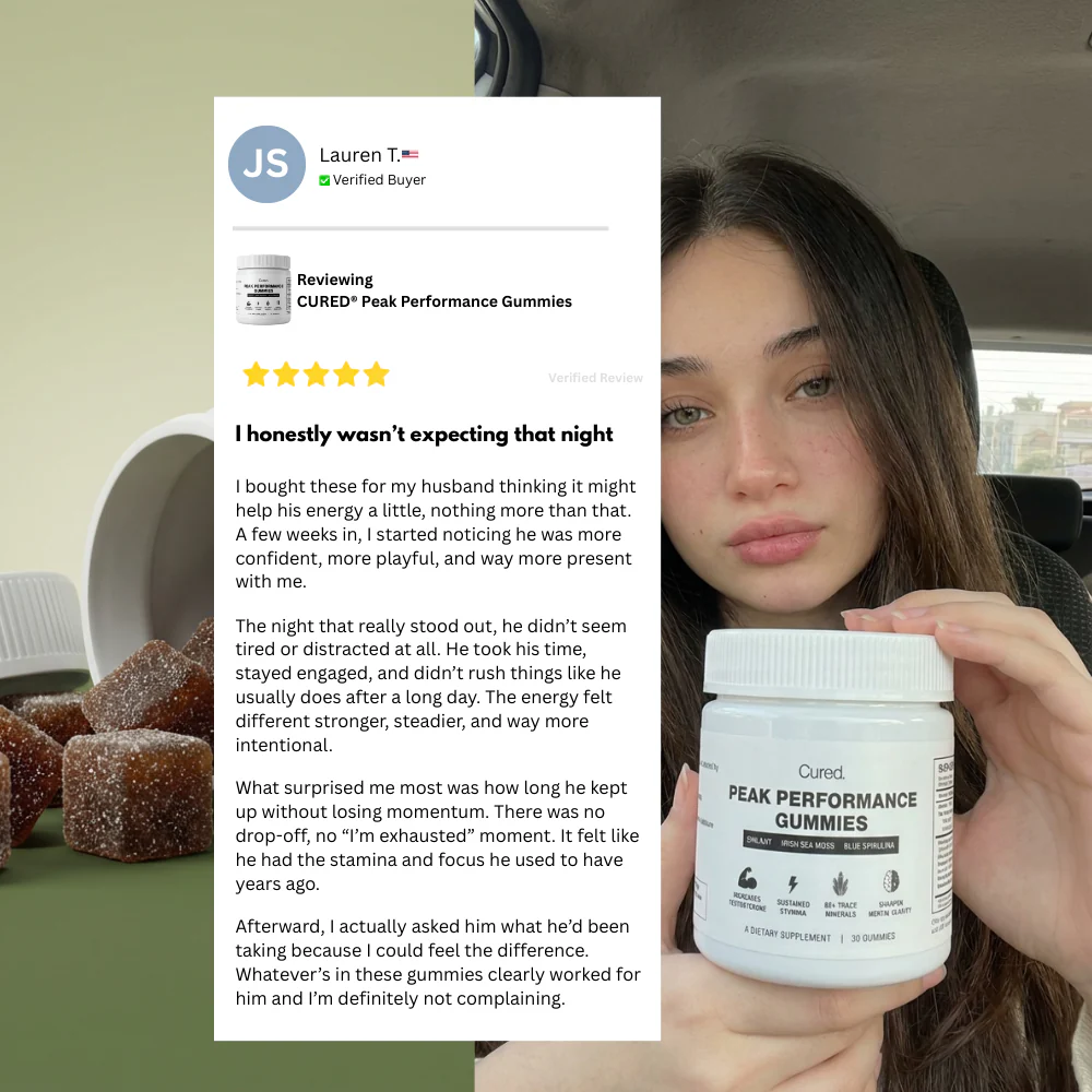 CURED® Peak Performance Gummies - Image 6