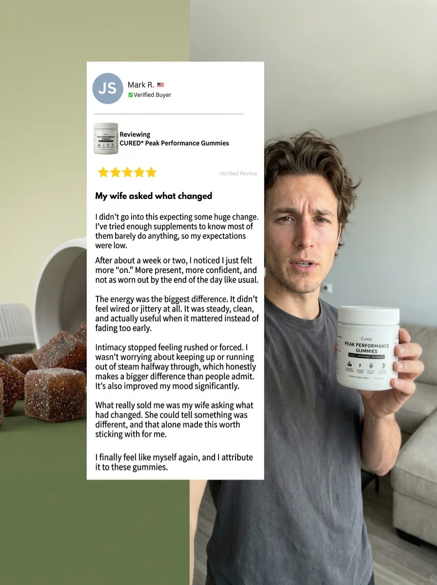 CURED® Peak Performance Gummies - Image 5