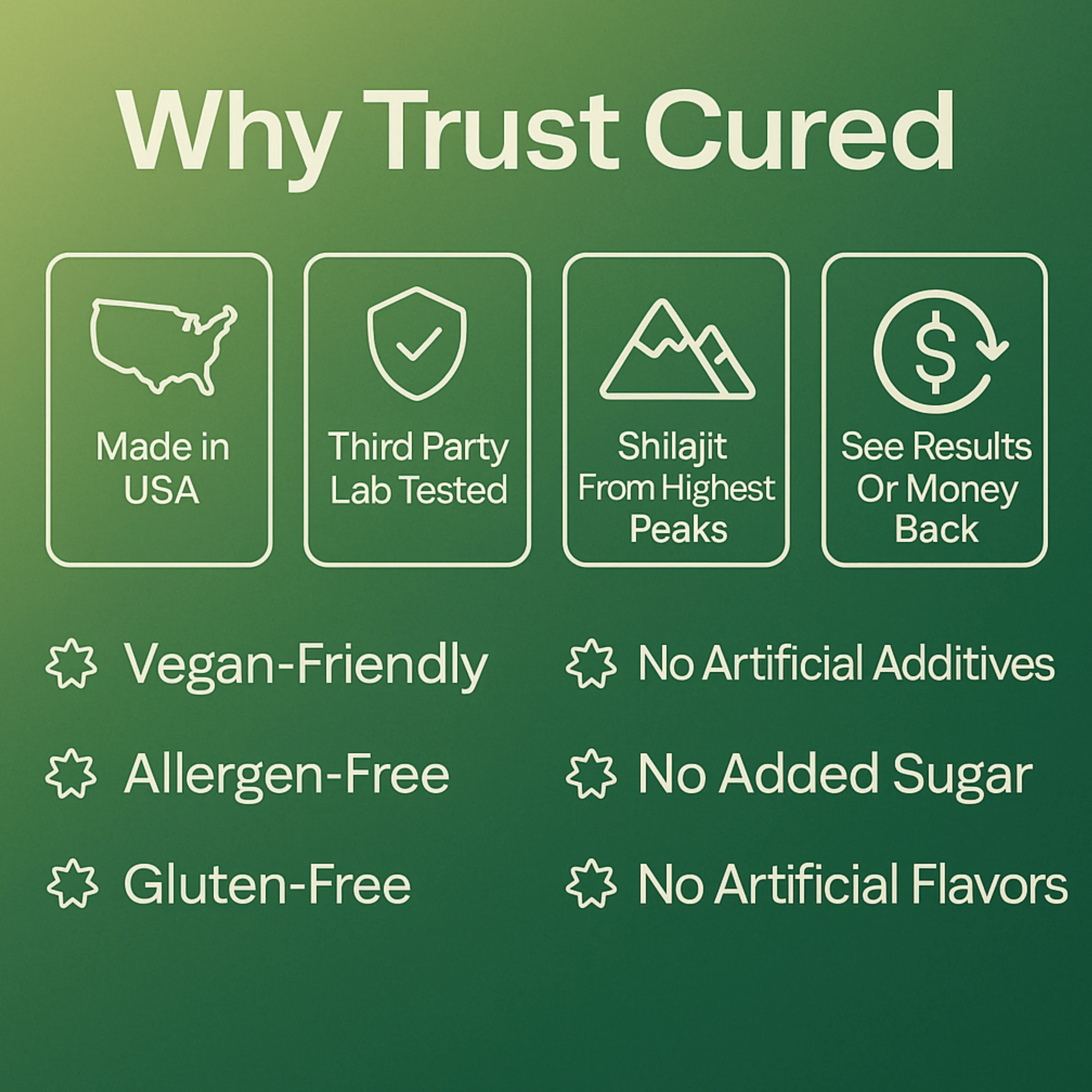 CURED® Pure Shilajit Gummies (Copy) - Image 3