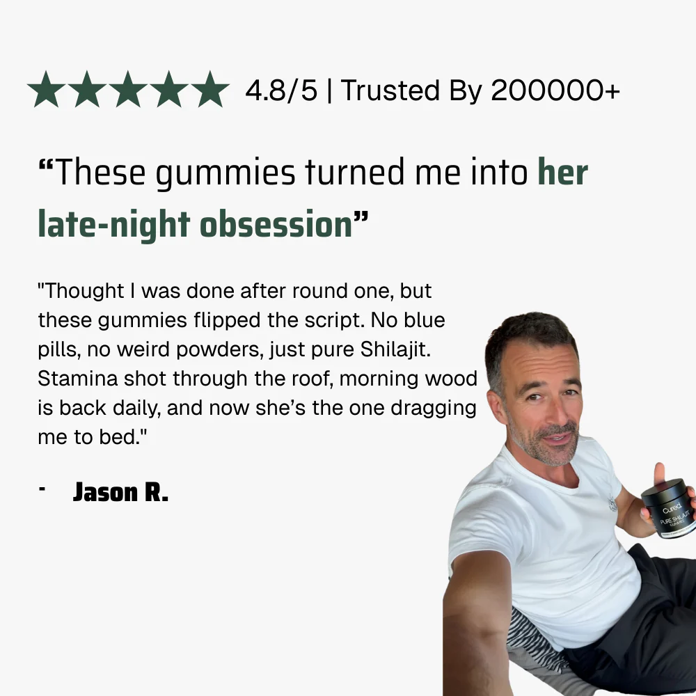 CURED® Pure Shilajit Gummies (Copy) - Image 4