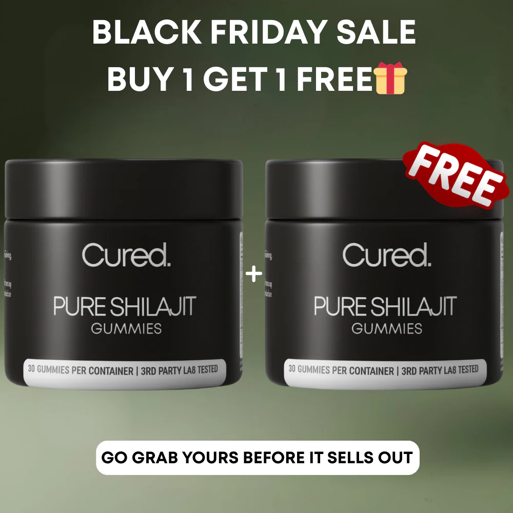 CURED® Pure Shilajit Gummies