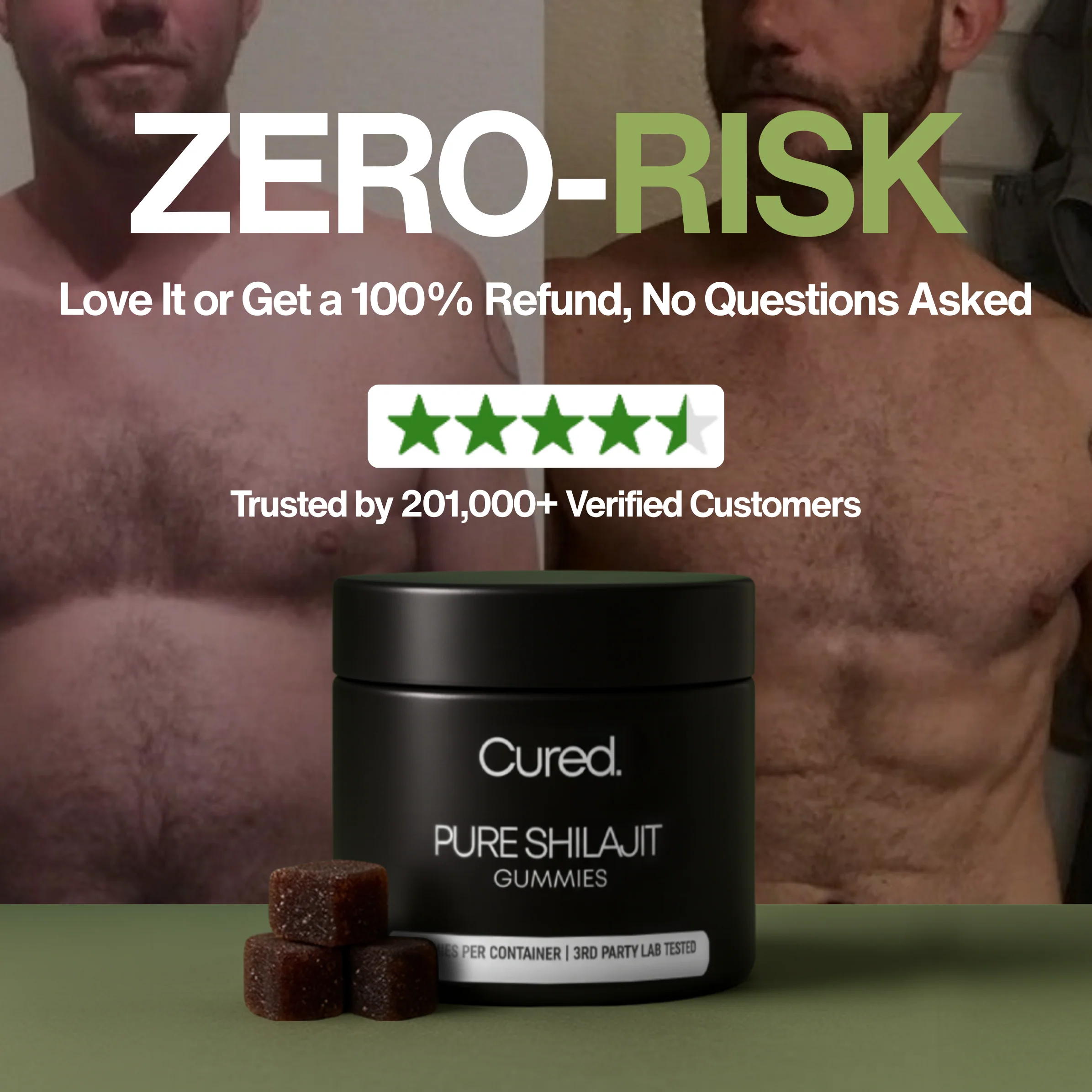 CURED® Pure Shilajit Gummies - Image 3