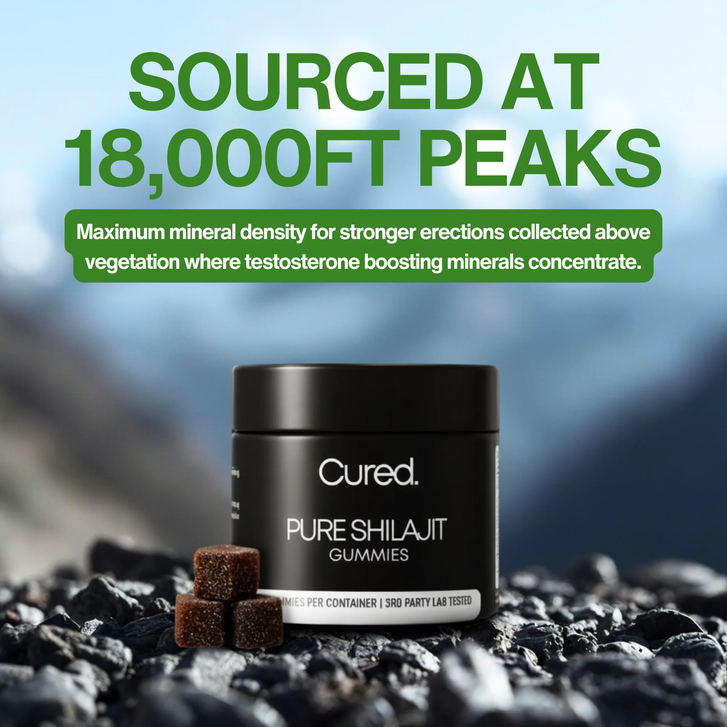 CURED® Pure Shilajit Gummies - Image 4