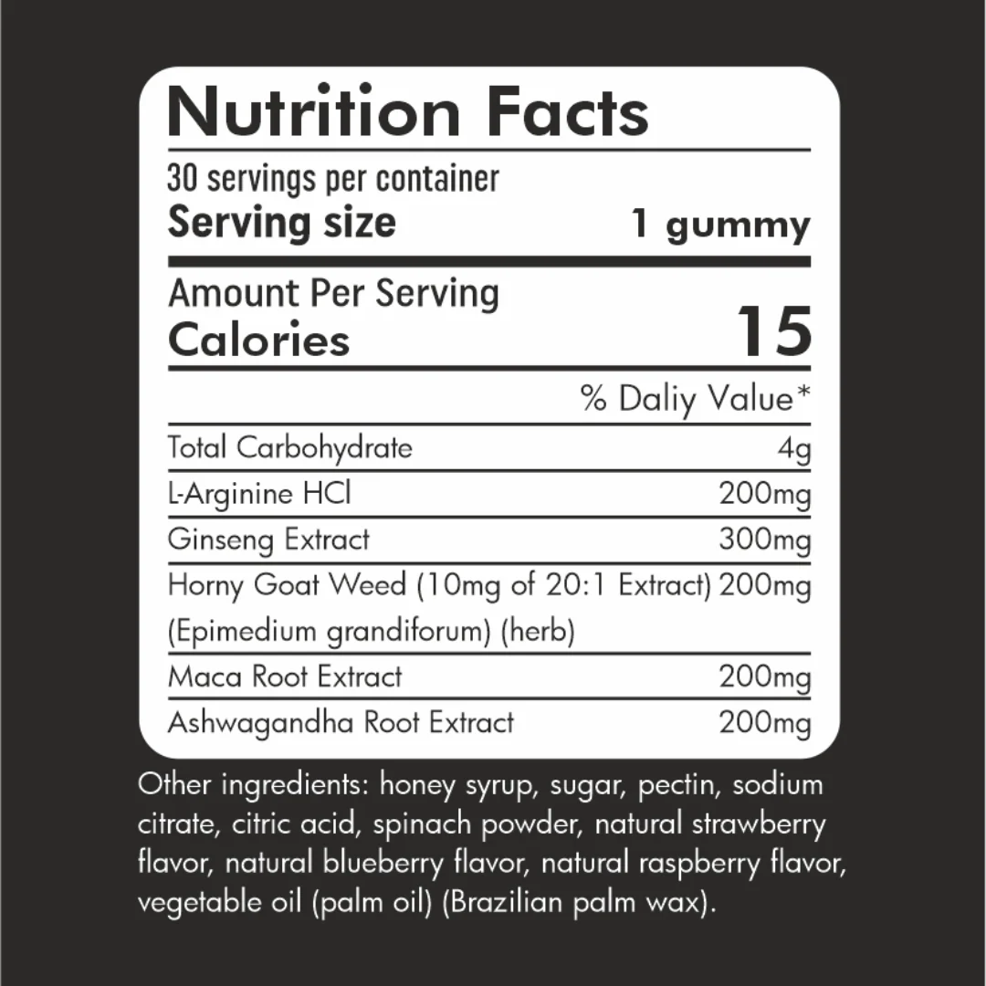 CURED® Scrotum Enlargement Gummies - Image 5