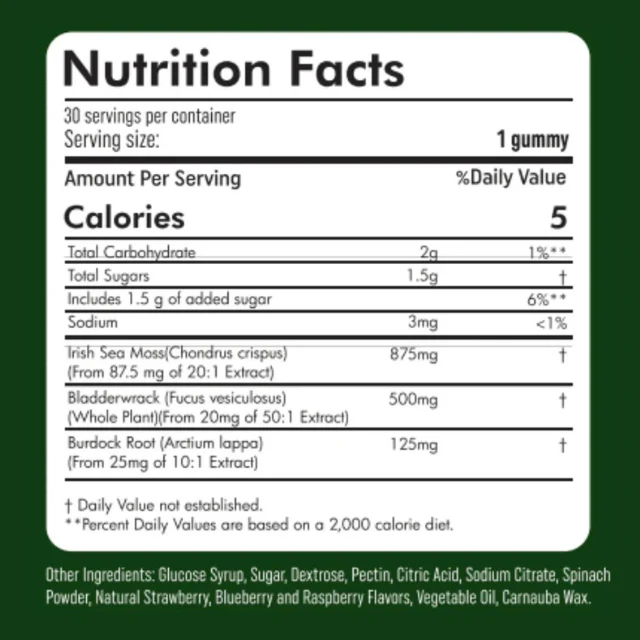 CURED® Sea Moss Gummies - Image 7